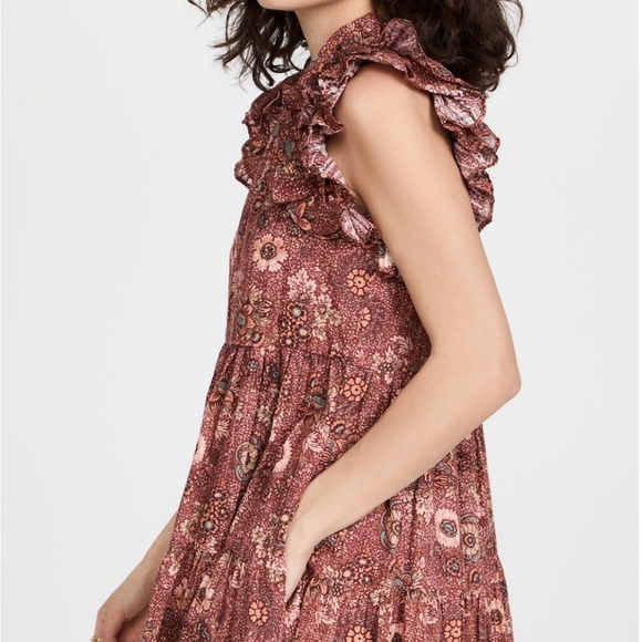 NWT Ulla Johnson Adele Dress in Rosebud - Picture 3 of 13